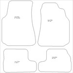 Nissan 200SX S14 Car Mats